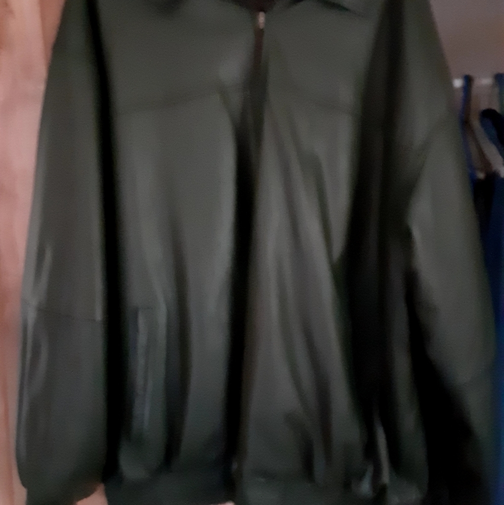 Leather jacket